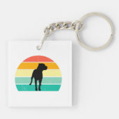 Pit Bull Sleutelhanger (Achterkant)