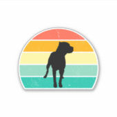 Pit Bull Sticker (Voorkant)