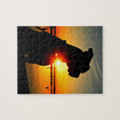Pit Bull Sunrise Legpuzzel (Horizontaal)