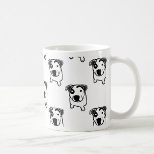 Pit Bull T-Bone Graphic Koffiemok