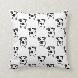 Pit Bull T-Bone Graphic Kussen