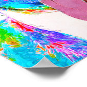 Pit Bull Terrier Colorful Pop Art Poster (Hoek)