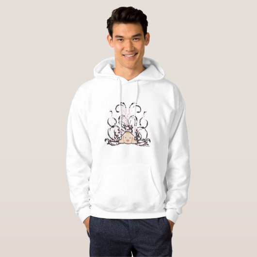 Pit Bull Terrier Hooded Sweatshirt (Voorkant volledig)