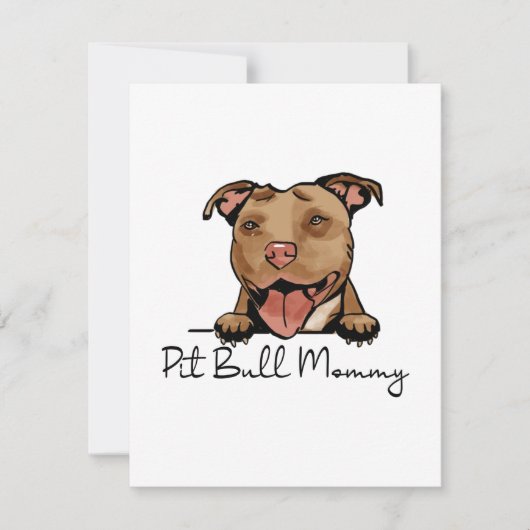 Pit Bull Terrier mama (Voorkant)