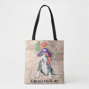 Pit Bull Terrier Pirate Draagtas