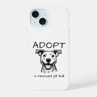 Pit Bull-voorvechter - telefoonhoesje iPhone 15 Hoesje