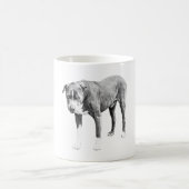 Pit Bull Winter Morning Mug (Centre)