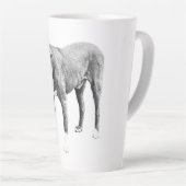 Pit Bull Winter Morning Mug (Angle droit)