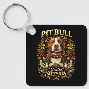 Pit Bull: Zachte Kracht Sleutelhanger