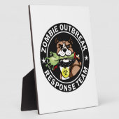 Pit Bull Zombie Outbreak Response Team Logo Fotoplaat (Zijkant)