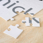 Pit Chick met Afro kettlebells Legpuzzel (Zijkant)