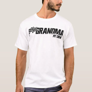 Pit Crew Oma Race Verjaardag Familie Race Oma T-shirt