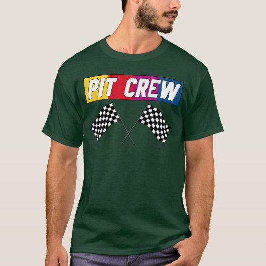 PIT CREW Race T Shirt Hosting Parties (Voorkant)