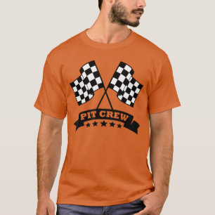 Pit Crew Racing Liefhebber voor Race Feesten T-shirt