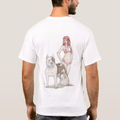 Pit en Babe T-shirt (Achterkant)