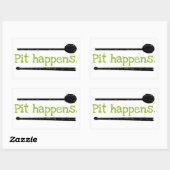 Pit gebeurt sticker (Vel)