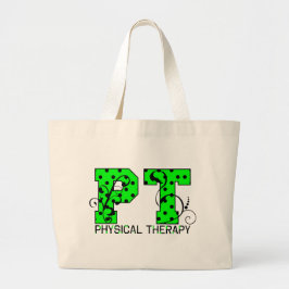 pit groene en zwarte haarpunten grote tote bag