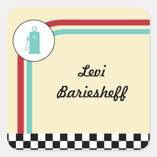 Pit Lane 3" Label (Voorkant)