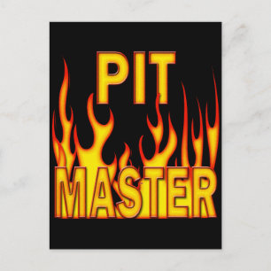 Pit Master Briefkaart