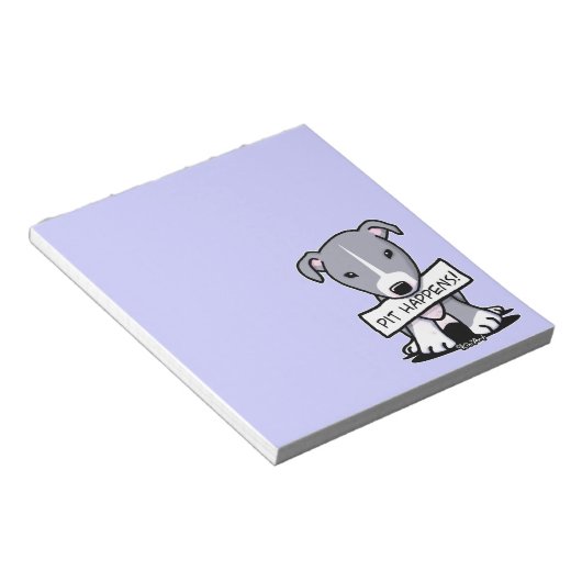 Pit Se Produit Avec Le Bloc-Notes Pitbull (Incliné)