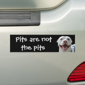 Pit-stier Bumpersticker (Op auto)