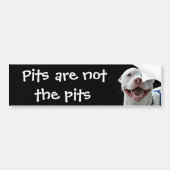 Pit-stier Bumpersticker (Voorkant)