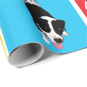 Pit stier thuis verpakkingspapier cadeaupapier (Rol Hoek)