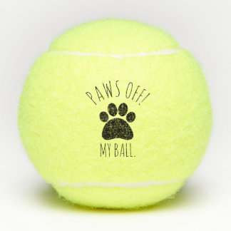 "Pit uit!.. mijn!" Tennis Ball voor honden Tennisballen
