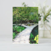 pit wooden path kroatië kaart (Staand voorkant)