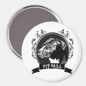 PITBULL (3) MAGNEET (Voorkant / Achterkant)