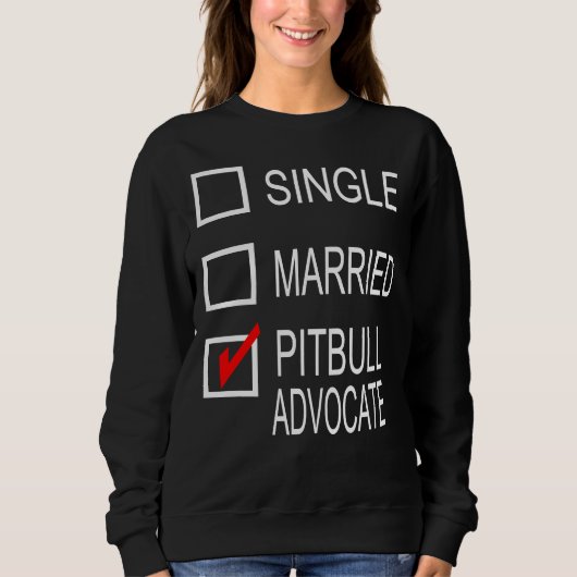 Pitbull Advocate Print Trui (Voorkant)