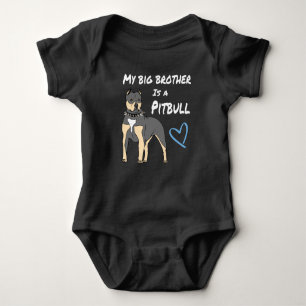 Pitbull Baby Clothes Romper