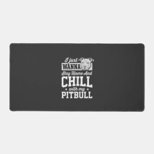 Pitbull Blijf Thuis En Ontspan Design Bureaumat
