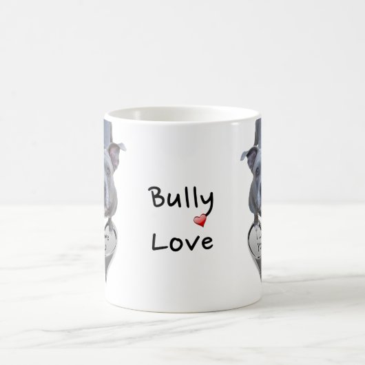 Pitbull Bully Love Mug (Centre)