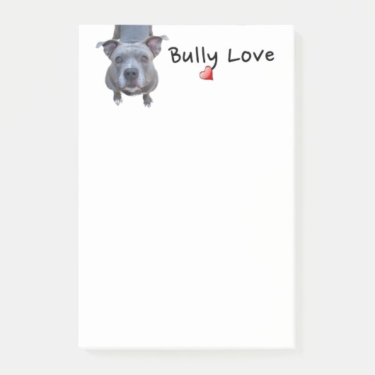Pitbull Bully Love Notes (Voorkant)