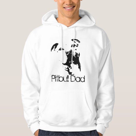 Pitbull Dad Dog sweatshirt (Voorkant)