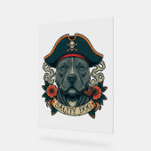 Pitbull de chien salé (Angle)