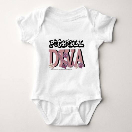 Pitbull DIVA Romper (Voorkant)