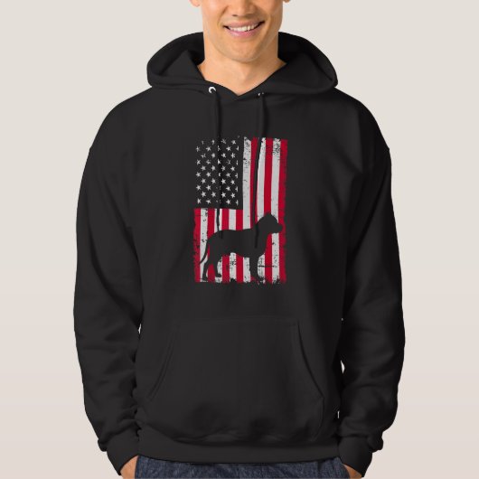 Pitbull Dog 1 Hoodie (Voorkant)