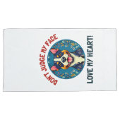 Pitbull dog Kussensloop (Voorkant-Rechts)