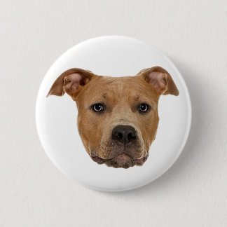 Pitbull Dog Ronde Button 5,7 Cm