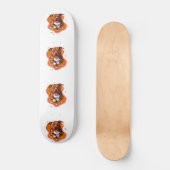 Pitbull Dog Skateboard (Voorkant)