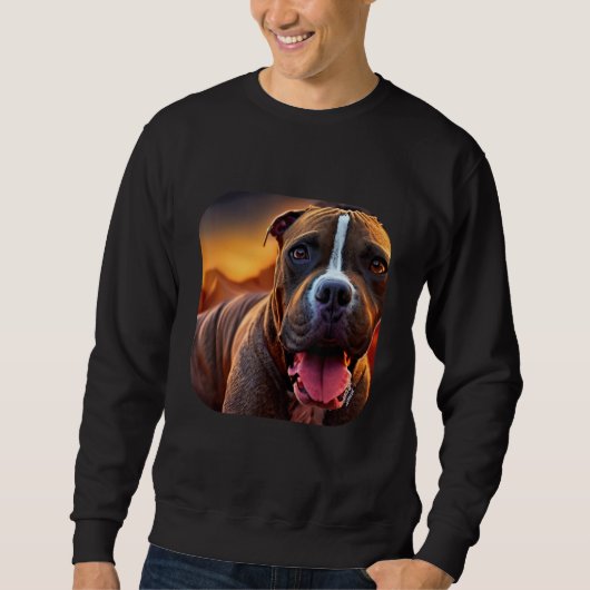 Pitbull Dog Trui (Voorkant)