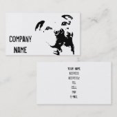 Pitbull Dog Visitekaartje (Voorkant / Achterkant)