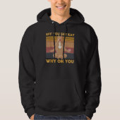 Pitbull Eff Je ziet Kay Waarom Oh You Pitbull Yoga Hoodie (Voorkant)