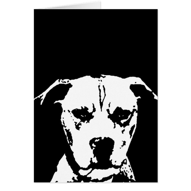 Pitbull Gifts - Kaart (Voorkant)