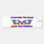 Pitbull Good Afbeelding Bumpersticker (Voorkant)