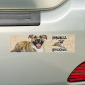 PitBull Grandma - Tigger Bumpersticker (Op auto)