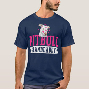 Pitbull Grandpapa Pit Bull Terrier Dog Pibble Fat T-shirt