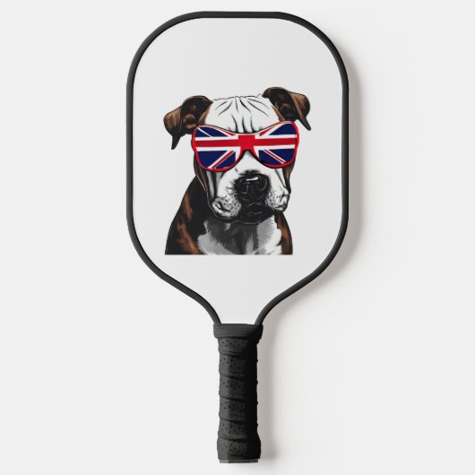Pitbull Groot-Brittannië Pickleball Paddle (Voorkant)